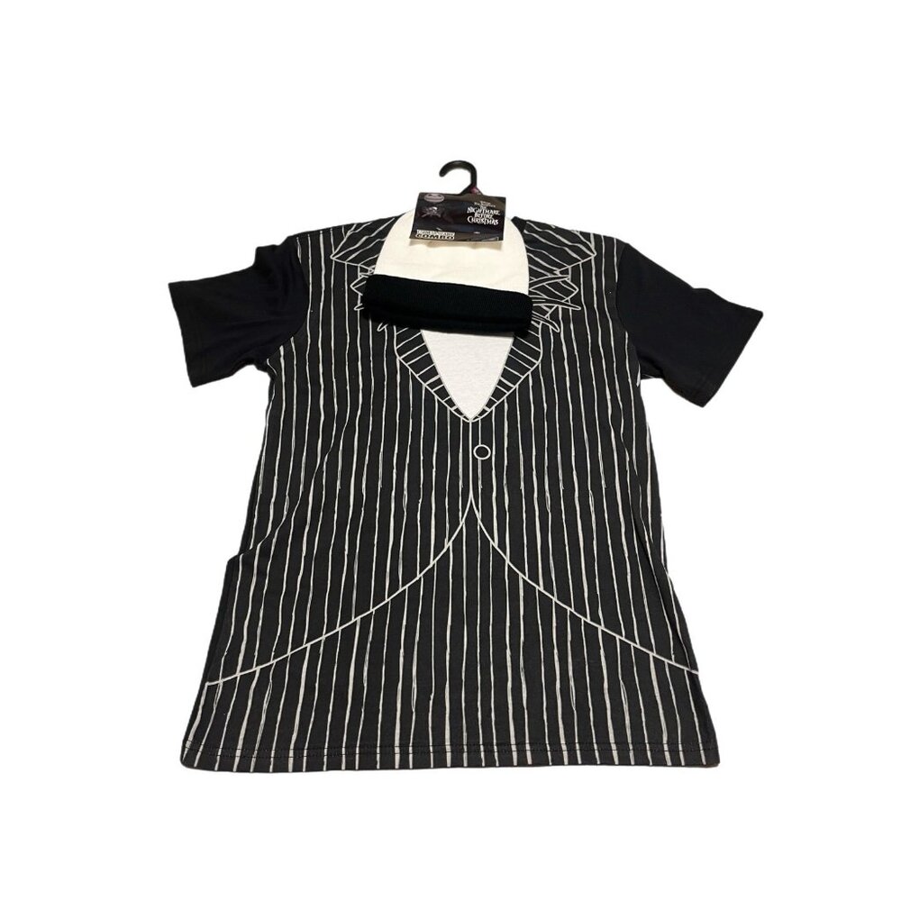 The Nightmare Before Christmas T-Shirt And Beanie Combo Men’s Three small